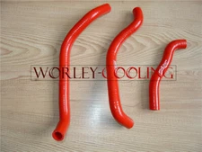 CA-For Honda TRX250R TRX250 1987 1988 1989 87 88 89 silicone radiator hose RED