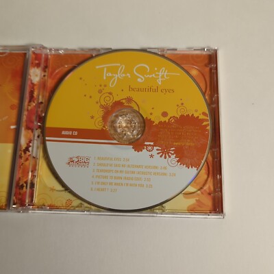 Beautiful Eyes EP by Taylor Swift CD DVD 2008 2 Discs Big Machine Beautiful Eyes EP by Taylor Swift CD DVD 2008 2 Discs Big Machine