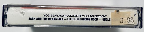 Yogi Bear Huckleberry Hound Cassette Tape Hanna Barbera Jack Beanstalk Ridin NOS - Picture 4 of 6