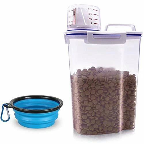 Pet Food Storage Container, Small Dog Food Container Airtight