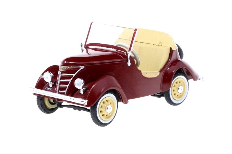 Maquette Voiture Rolux Baby 1950 - Échelle 1/43 - Couleur Bordeaux - Neuf