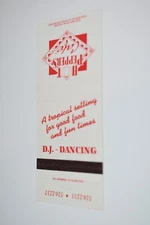 Hot Peppers Cafe Canada 30 Rear Strike Matchbook Cover