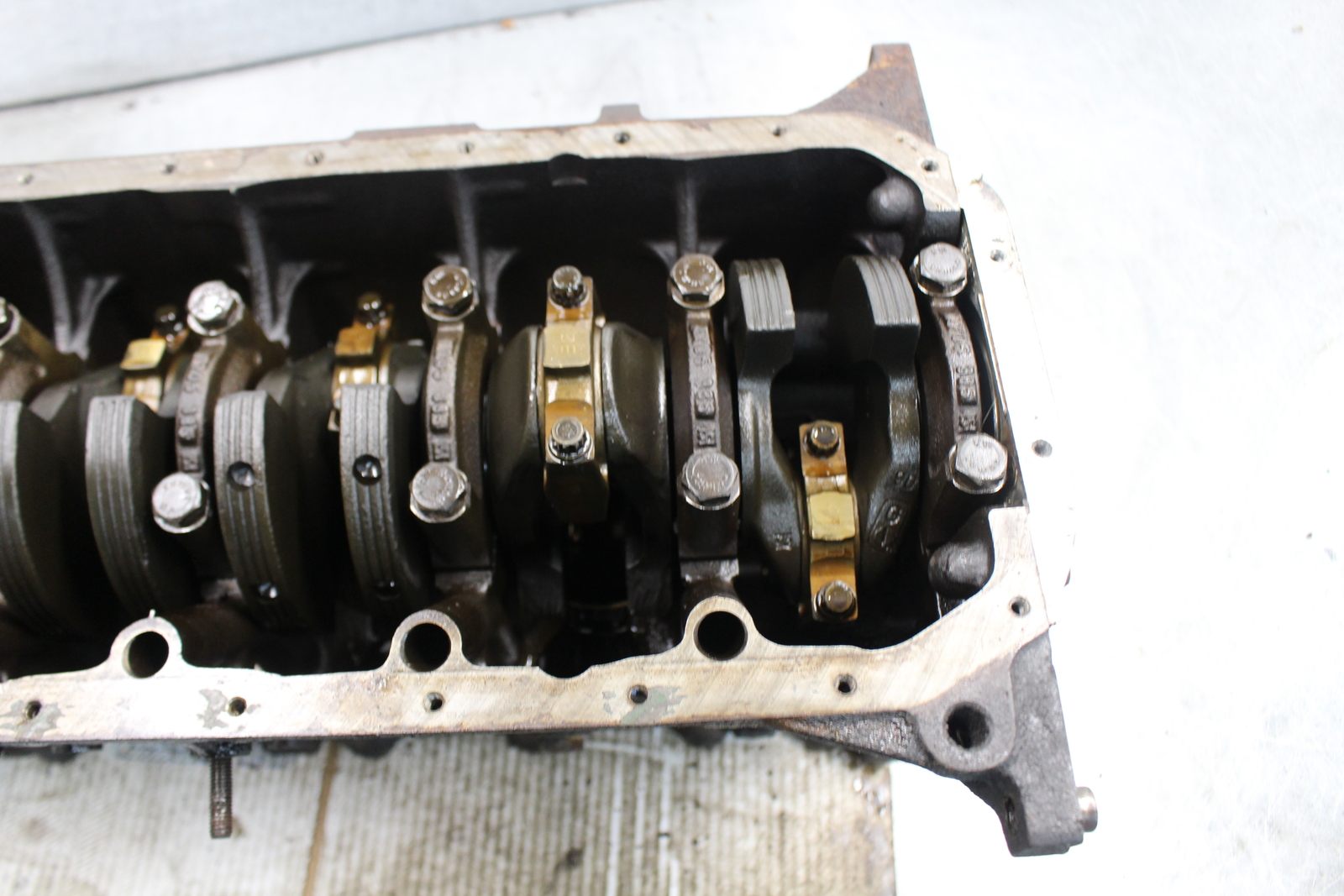 9192 BMW 2.5L M50 Engine Cylinder Block 325 525 CRANK RODS PISTONS