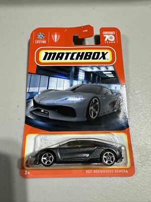 Matchbox 2021 Koenigsegg Gemera / Matchbox 70 Years / 2023