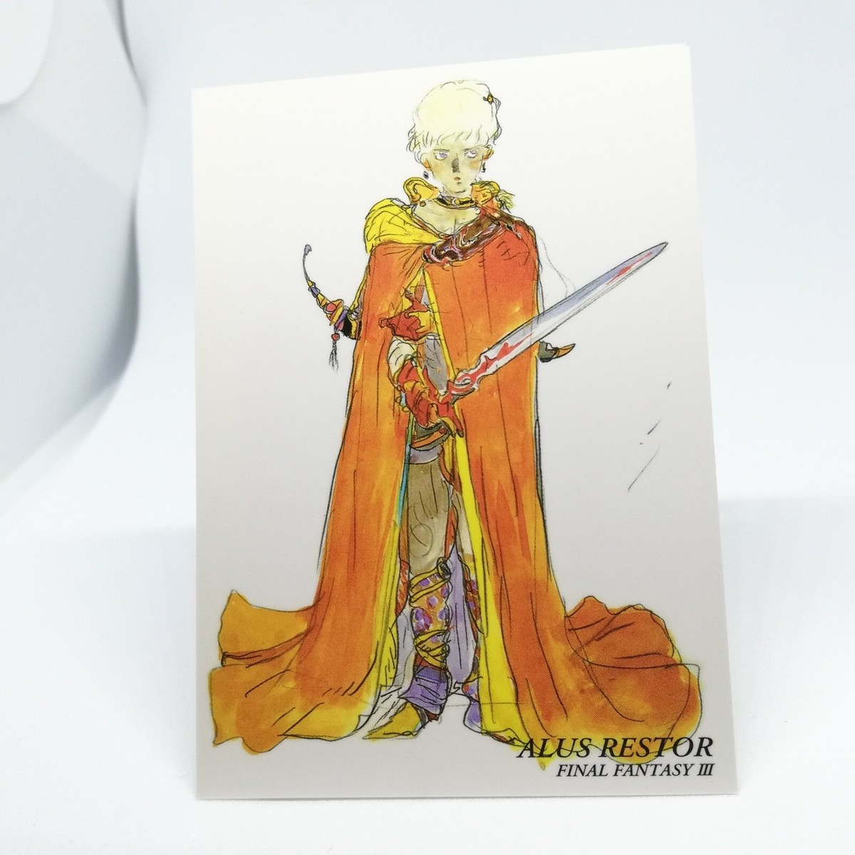 ALUS 302 Final fantasy Ⅲ Art Museum Yoshitaka Amano