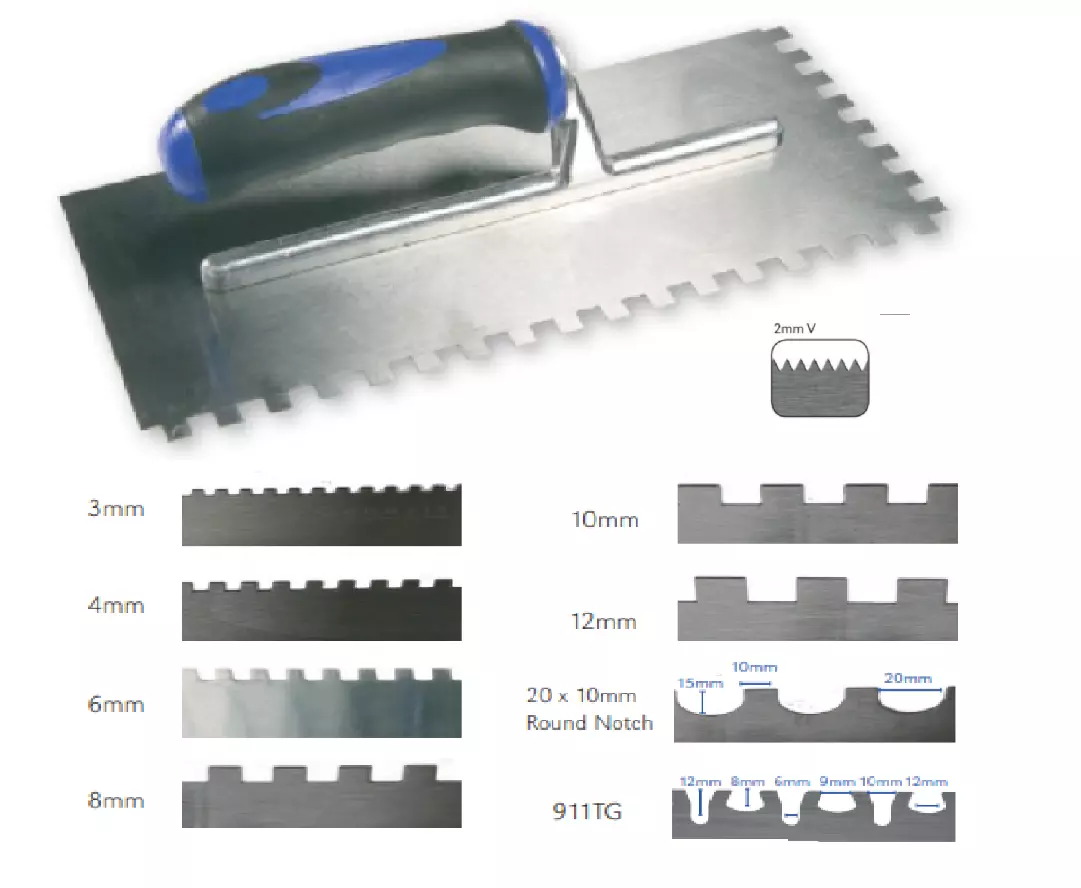 3mm notched trowel deals
