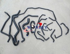 Silicone Water/Coolant Hose For Renault 5/R5 GT Turbo 1988-1991 88 89 90 black