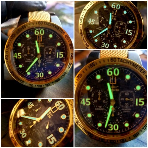 INVICTA PROWLER INFINITY SWISS MD TACHYMETER 3756 10 MINT NEW (OTHER) SIZED RARE - Picture 4 of 18