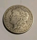 1894  o morgan silver dollar
