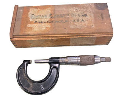 Used Brown & Sharpe 0-1'' Outside Micrometer (Graduations .0001'')