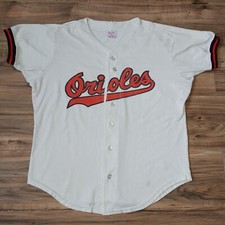 Vintage Rawlings MLB Baltimore Orioles Jersey Shirt - Size Large L - Baseball