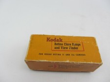Kodak Retina Rangefinder - Retina II  IIA Cameras CASE  BOX ONLY