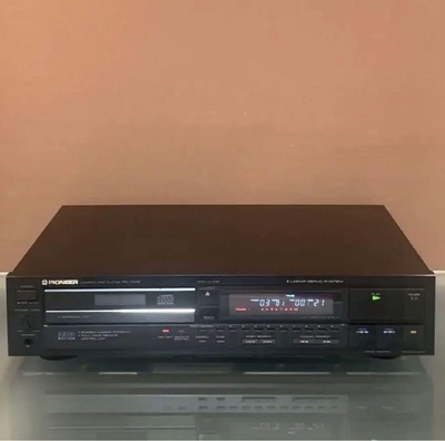 PIONEER PD-7010 COMPACT DISC PLAYER Analog sound used black | eBay