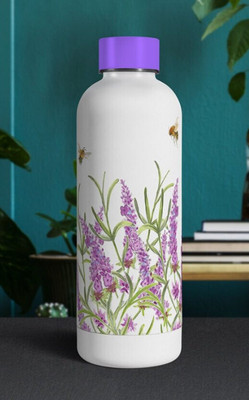 Biene - Tanic Wiederverwendbare Getränkeflasche - Lavendel - 23cm - Brandneu