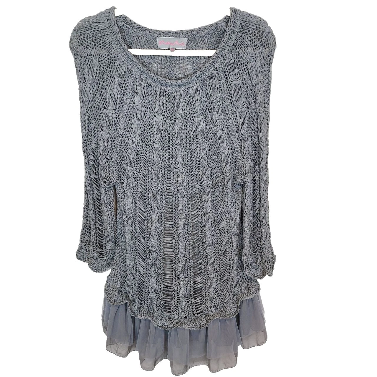 Suéteres para mujer Pretty Angel de lino liso