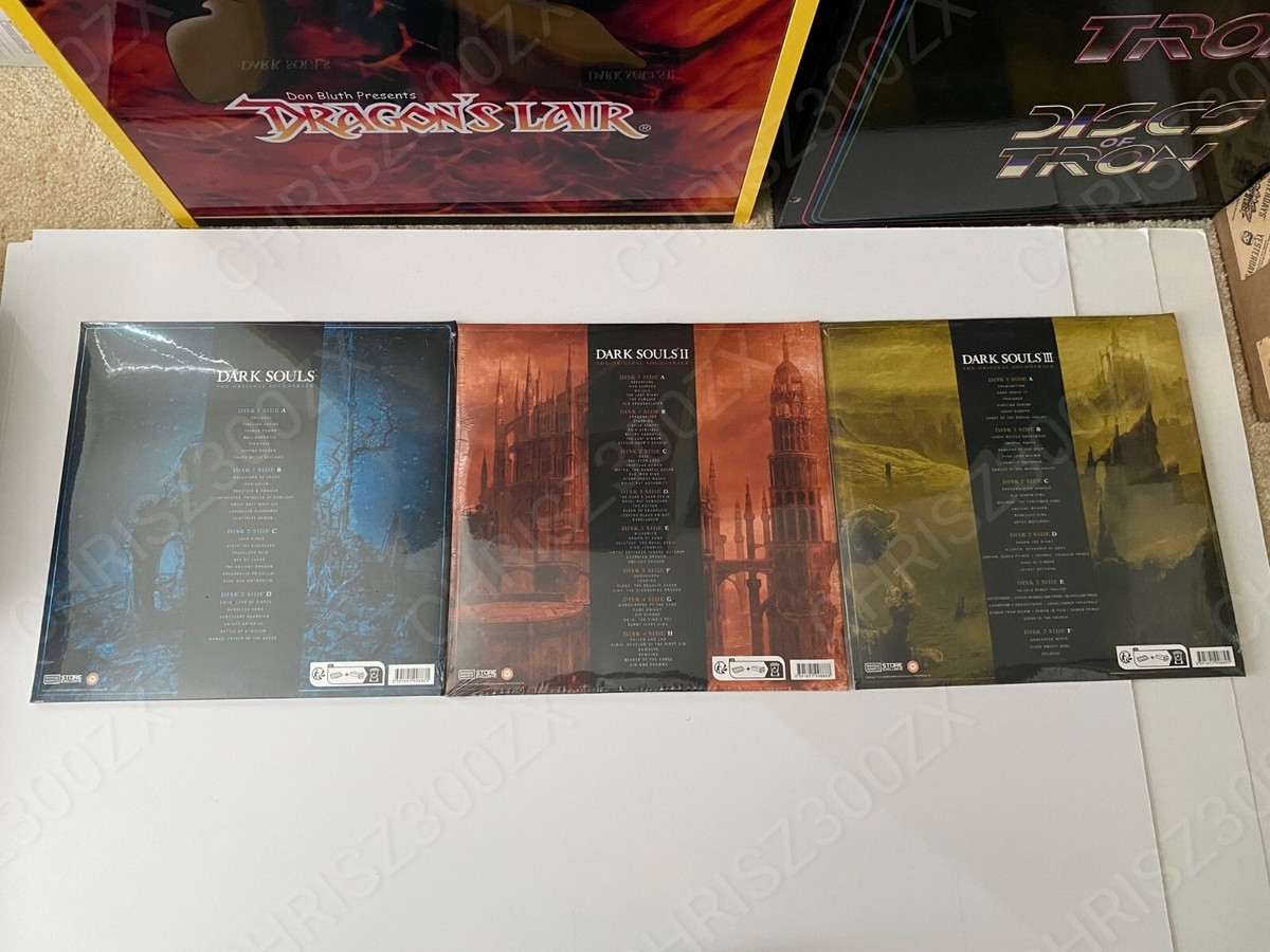 Dark Souls 1 2 3 The Vinyl Collection 9 LP Record Soundtrack Color