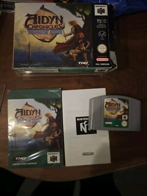 Aidyn Chronicles The Frist Mage Nintendo N64 in OVP + Anleitung PAL Nintendo 64