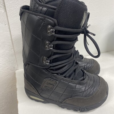 FORUM Snowboard Boots Forum KICKER Black Mens Size 6 #u4 | eBay
