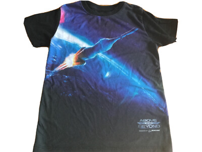 ABOVE AND BEYOND Space Rocket T-Shirt Größe Small präsentiert von Boeing 8127/8