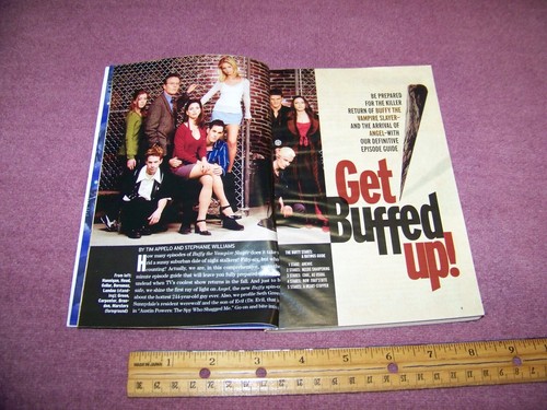 Vintage TV Guide 1999 John F. Kennedy Jr. / Guide To Buffy the Vampire Slayer - Picture 3 of 4