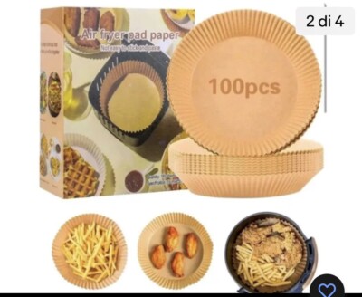 Backpapier für Einweg-Luftfritteuse 150-teiliges Set