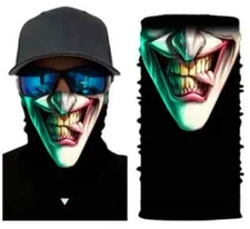 Neck Gaiter Face Mask Fishing Sun Headwear Protection Batman Penguin Face Tongue