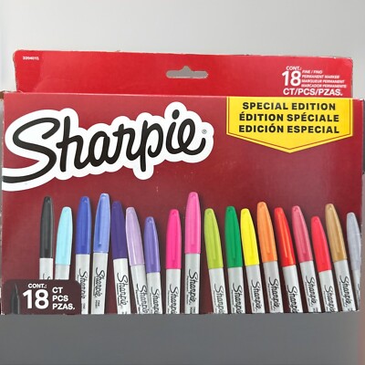 Sharpie Special Edition 18 Ct. Fine Point Permanent Markers Multicolor