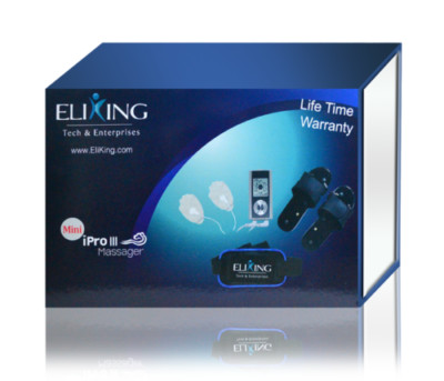 Electronic Pulse Massager Muscle Stimulator Body Pain Relief Therapy Mini iPro I