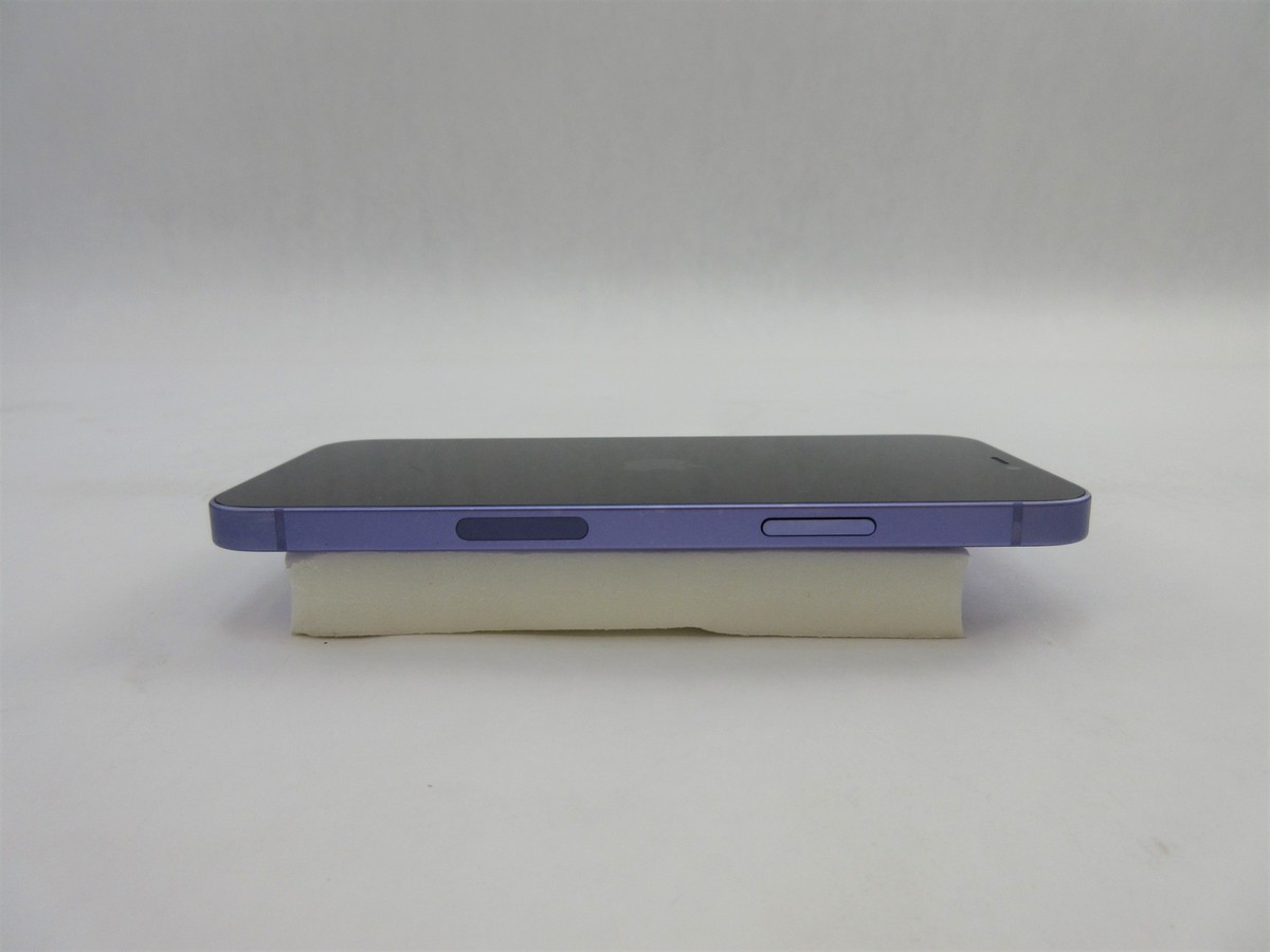 Apple iPhone 12 A2172, 256GB, MJN03LL/A, AT&T, Purple, Scratched