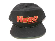 Vintage 1990s Hero Illustrated Magazine Comic Superhero Snapback Hat Cap 90s