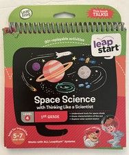 LeapFrog LeapStart Book 1st Grade Space Science Level 4 Ages 5  2021 Release 