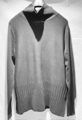 Strickpullover Bianca Novis schwarz Feinstrick Rollkragen Gr. 36  Neu m. Etikett