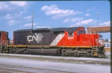 CNR 6001 SD-40u, Chicago, Il, 05/00; Kodachrome Original      