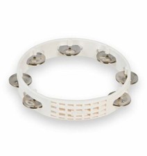LP LPA182 Aspire 8" Tambourine - White