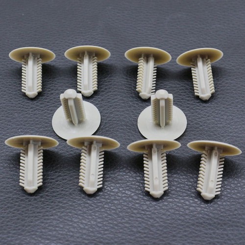 10-Pack Roof Headliner Clip Trim Panel Retainers For Toyota – 63399-26050, Nylon