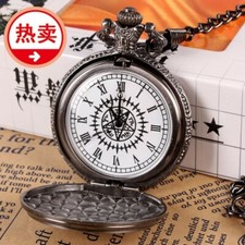 Japanese Anime Black Butler Sebastian Ciel Pocket Watch Cosplay Decoration Gift