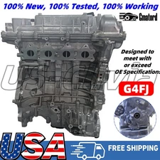1.6L G4FJ Engine Assembly For 2011-22 Hyundai Tucson Sonata Kia Turbo Long Block