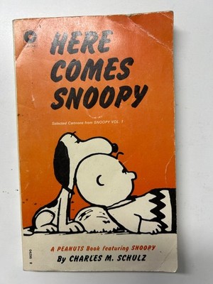Charles M. Schulz Here comes Snoopy Vintage TB 81g ca. 100 Seiten 1975 Coronet