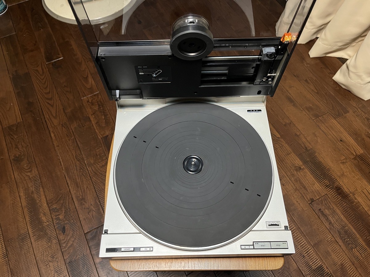 Technics レコードプレーヤー SL-7 Technics SL-7 DD Quartz Fully Automatic Turntable Player Tested w