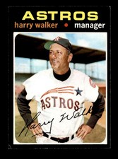 1971 Topps #312 Harry Walker MG EX/EX+ X3697911
