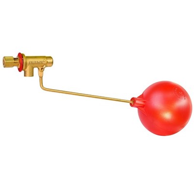 Swamp Cooler Float Valve, 1/4'' Brass Float Valve for Evaporative Cooler