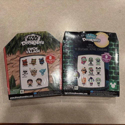 Doorables Star Wars Ewok Village & Nightmare Before Christmas Glow Figures 17