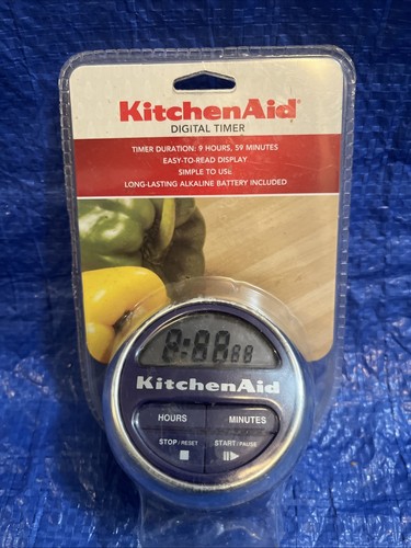 KitchenAid RED Digital Timer ~ KC150OHERA ~ RED w/Chrome Trim ~ FACTORY SEALED!