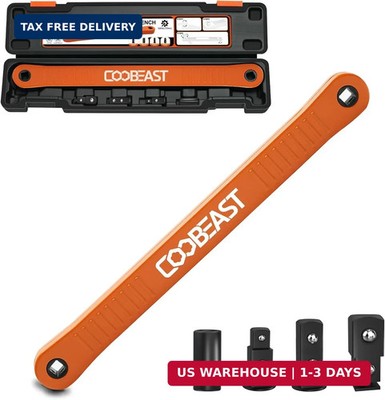 coobeast 3/8 inch offset extension wrench Impact Ready Socket Wrench Extender To