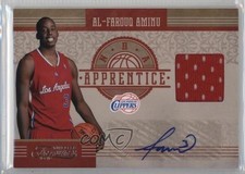 2010 Timeless Treasures NBA Apprentice Materials 11/50 Al-Farouq Aminu Auto u0h