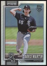 2026 Topps Series 1 #281 Davis Martin Rainbow Foil White Sox Baseball Card