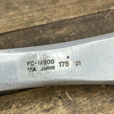 Vintage Shimano XTR FC-M900 Crank Arm 175mm Japan MTB RIGHT Square