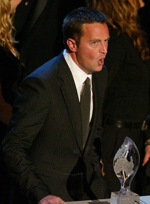 Matthew Perry Friends accepts Favorite TV Comedy Series 29th Peop- 2003 Photo 2