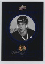 2025-26 Chicago Blackhawks Centennial Windy City Blue /65 Chris Chelios HOF 6kv