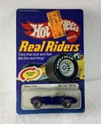 Vintage 1982 Hot Wheels Diecast Real Riders BLUE CLASSIC COBRA GREY Hubs UNPUNCH